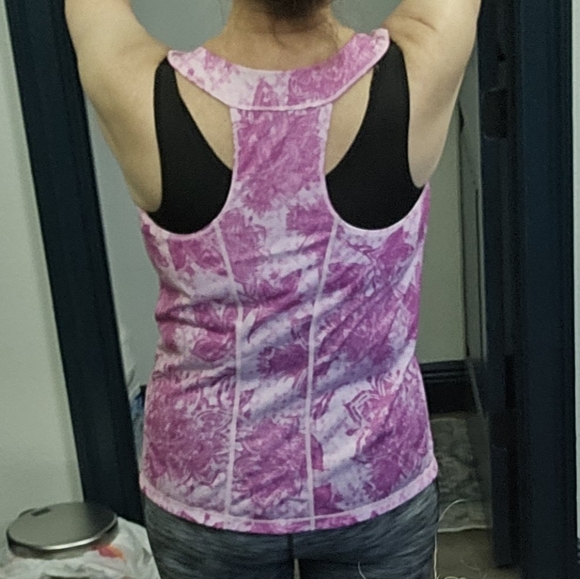 NordicTrack Yoga Fitness Tank Racer Back Built-in Coverage Size L 💪 👀 - Picture 12 of 14